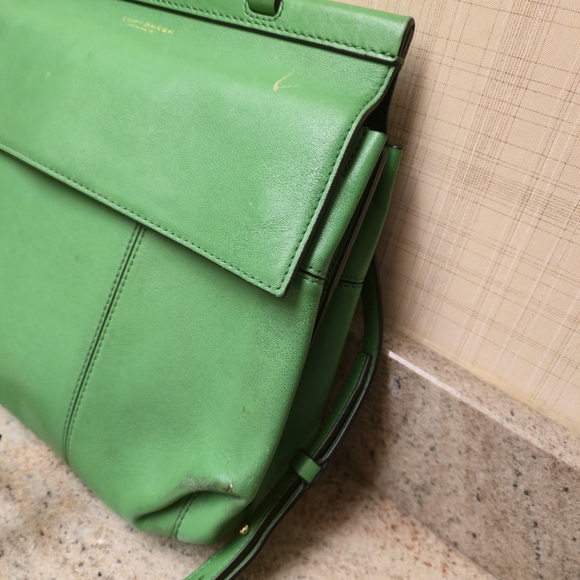 Tory Burch Block T bag Green - Picture 3 of 9